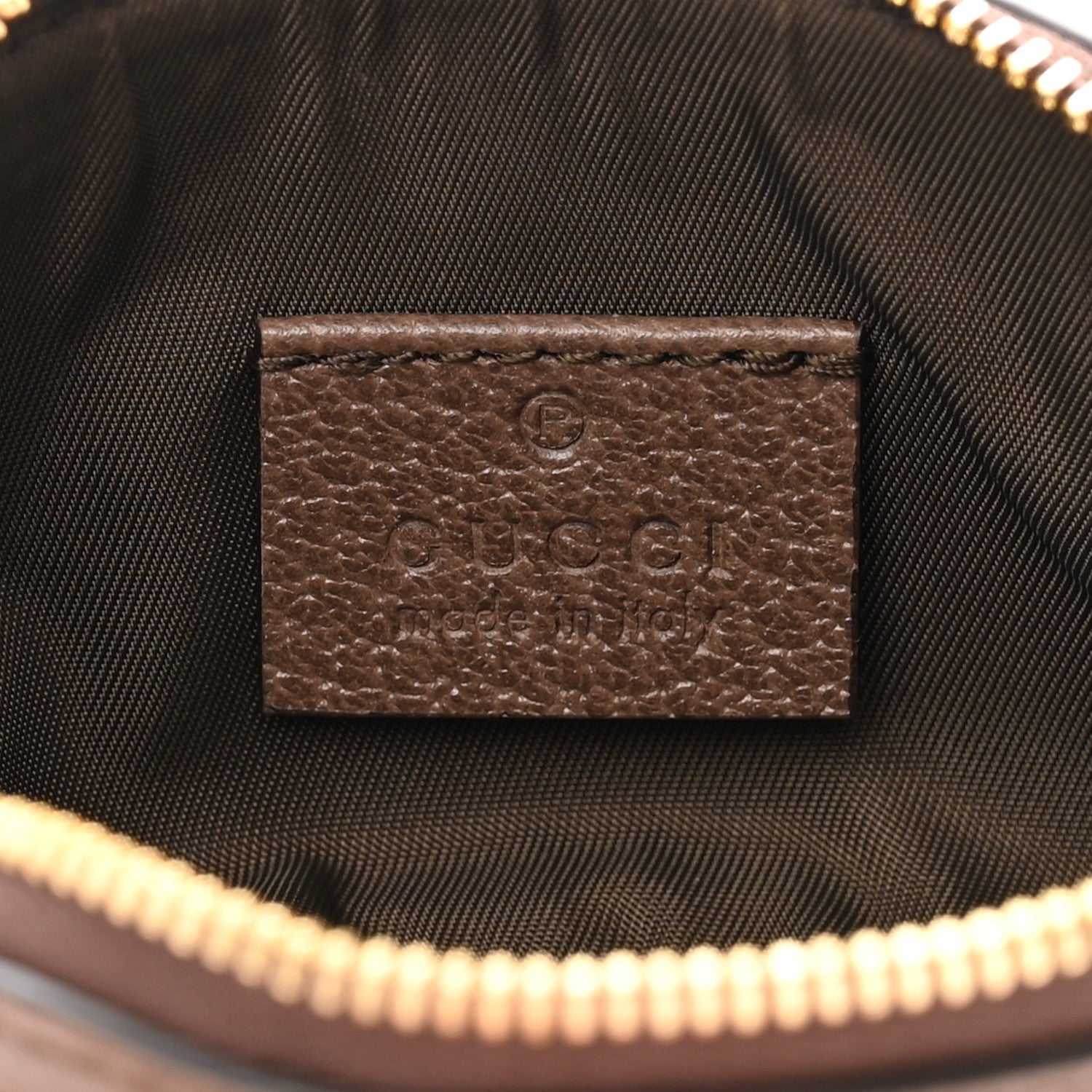 Gucci GG Supreme Monogram Web Ophidia Dome Key Pouch Beige New Acero 6 of 9
