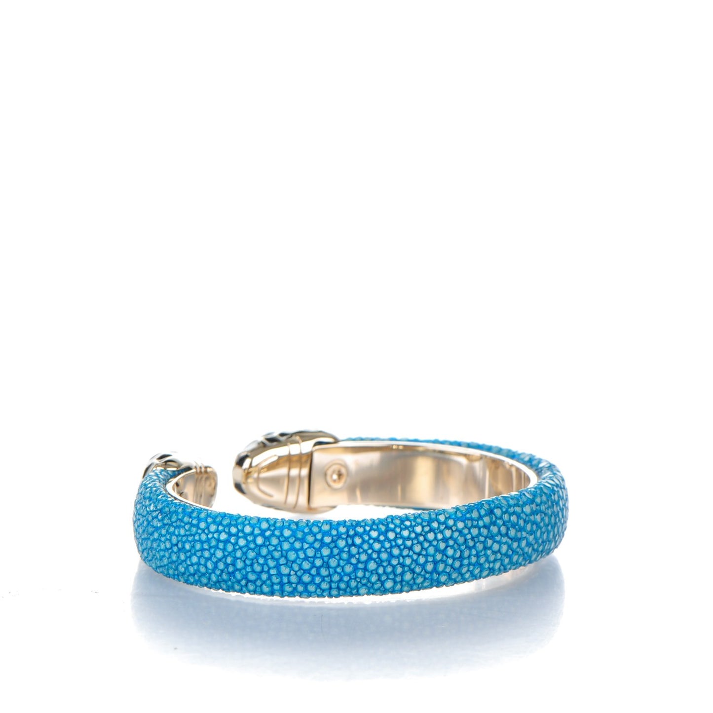 Galuchat Serpenti Forever S Bracelet Blue