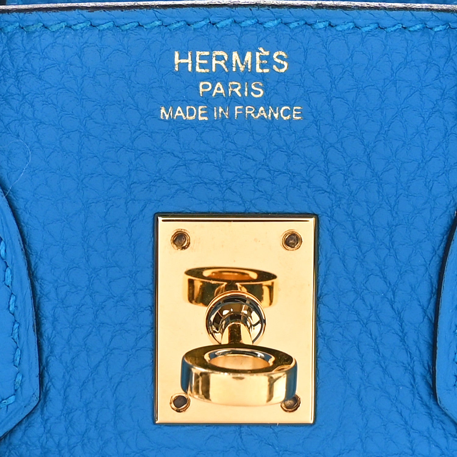 Hermes Togo Birkin 25 Bleu Zanzibar 6 of 10