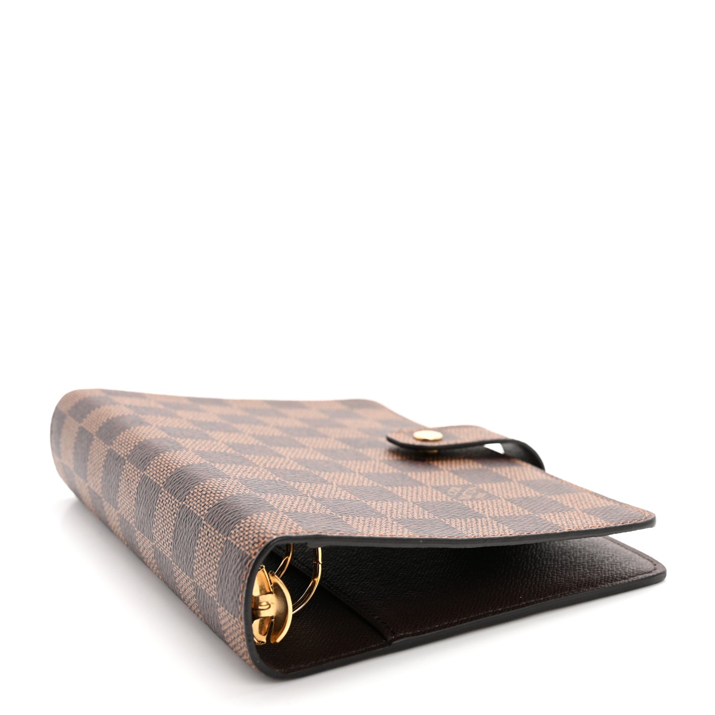 Damier Ebene Medium Ring Agenda Cover
