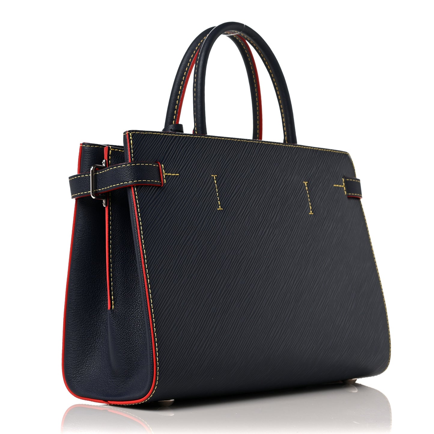 Epi Twist Tote Indigo