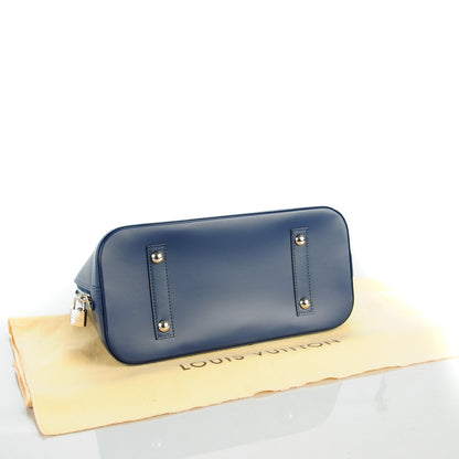 Louis Vuitton Epi Alma MM Indigo 4 of 8