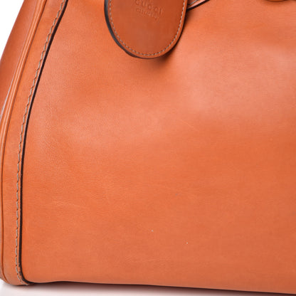 Gucci Calfskin Large GG Running Tote Orange 18 of 19