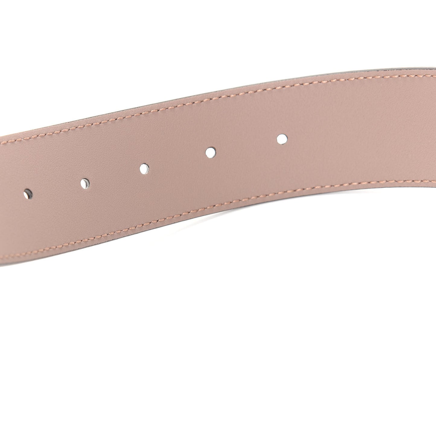 Calfskin Double G 40mm Belt 85 34 Porcelain Rose