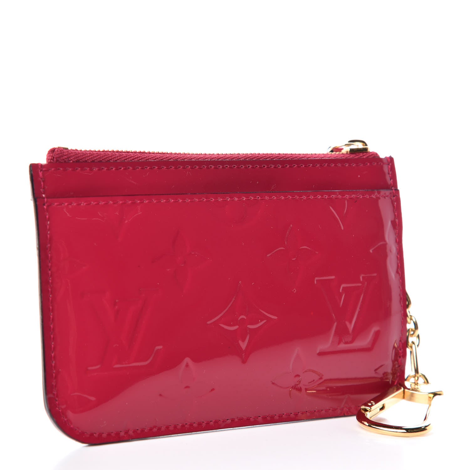Louis Vuitton Vernis Key Pouch Rose Indien 3 of 8