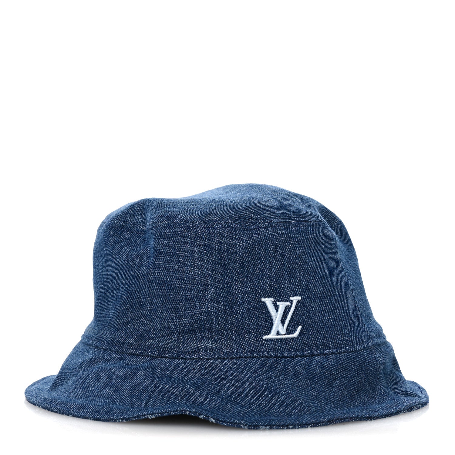 Louis Vuitton Monogram Denim Reversible Everyday Bucket Hat M Blue 3 of 13