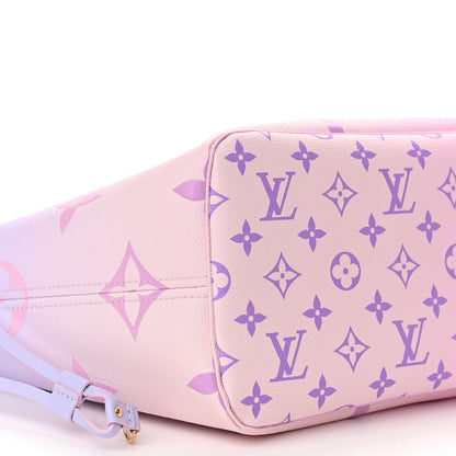 Louis Vuitton Monogram Giant Spring In The City Neverfull MM Sunrise Pastel 8 of 9