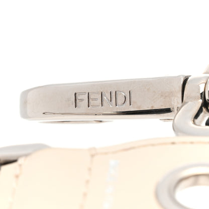 Fendi Vitello Liberty Grommet Bi-Color Mini Strap You Black Camelia 4 of 4