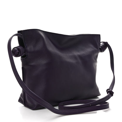 Loewe Calfskin Mini Flamenco Knot Clutch Prune 3 of 8