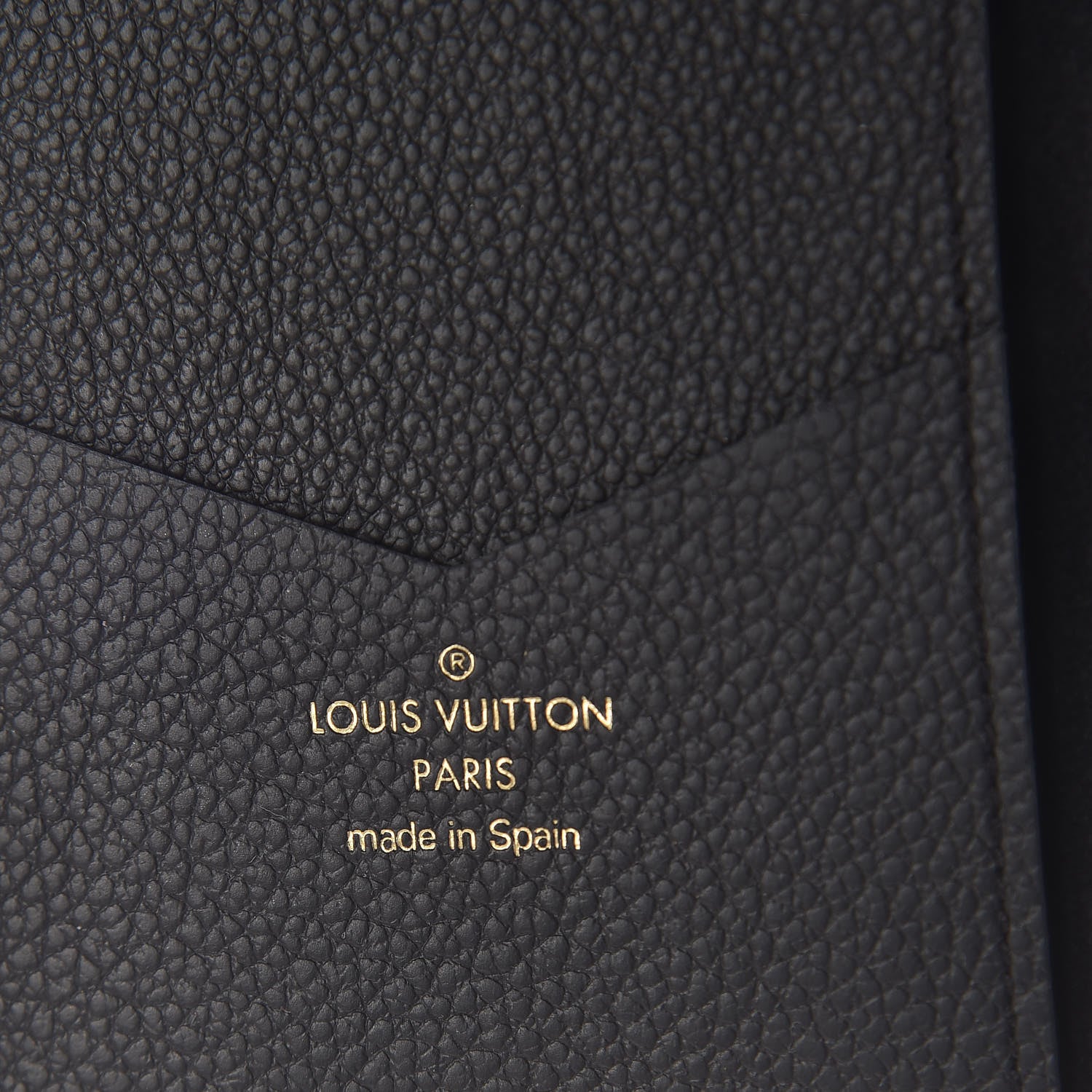 Louis Vuitton Empreinte iPhone XS Max Folio Case Black 6 of 7