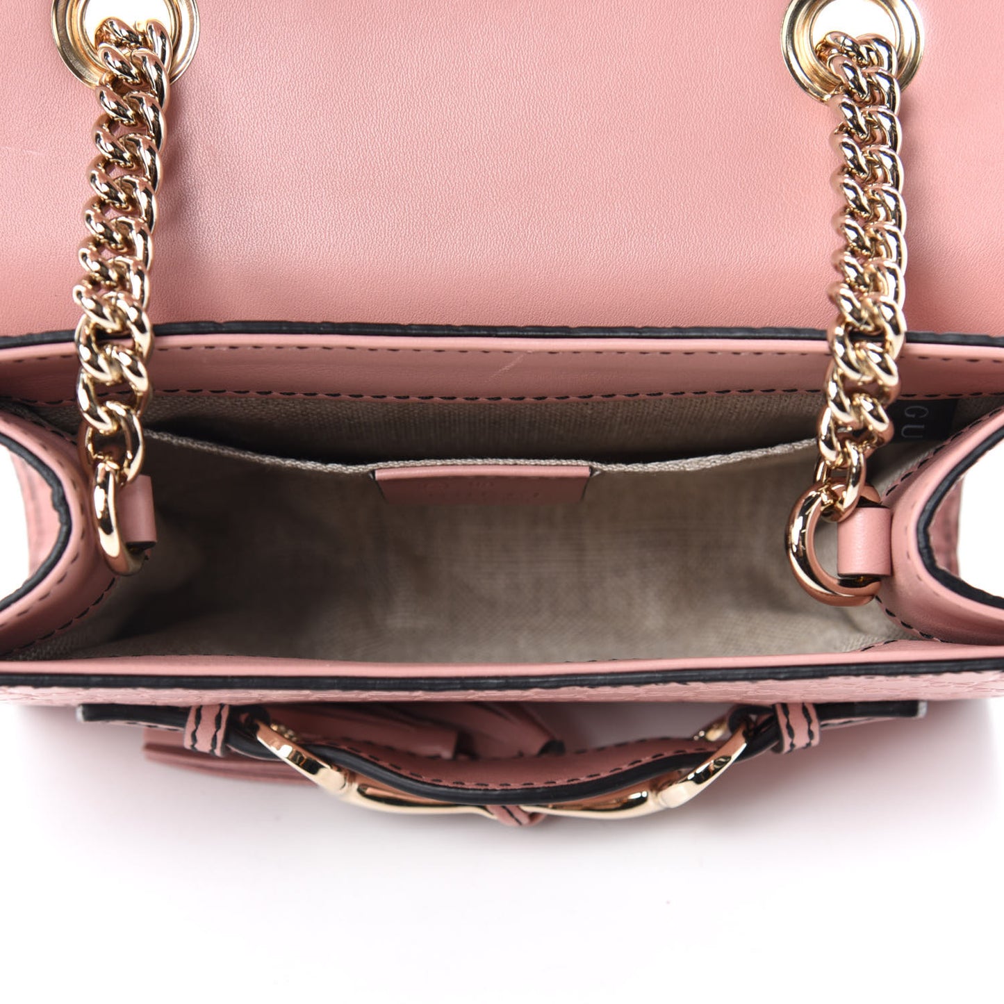 Microguccissima Mini Emily Shoulder Bag Soft Pink