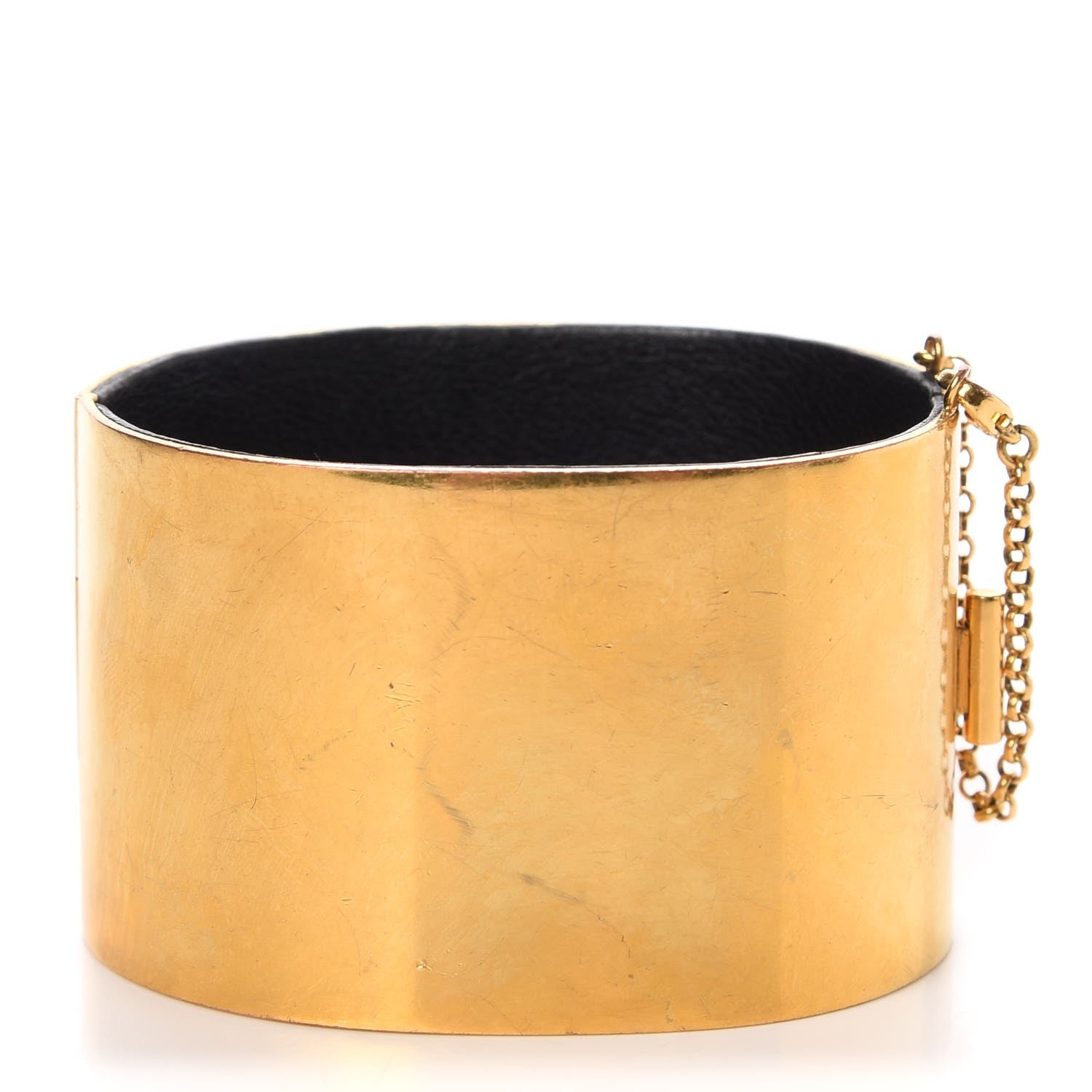 Celine Metal Manchette Cuff Gold 1 of 7