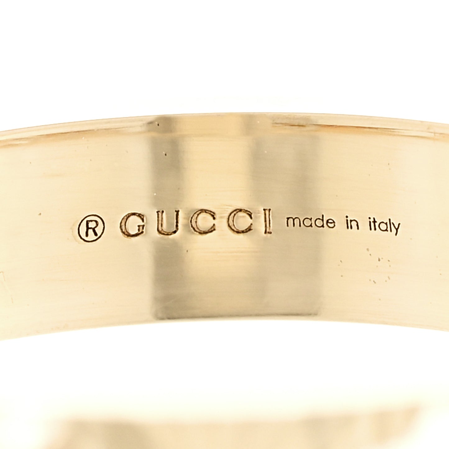 18K Yellow Gold Icon Stars Band Ring 54 6.75
