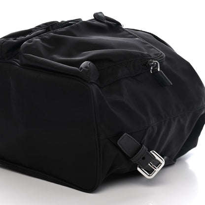 Prada Tessuto Nylon Saffiano Medium Backpack Black 16 of 16