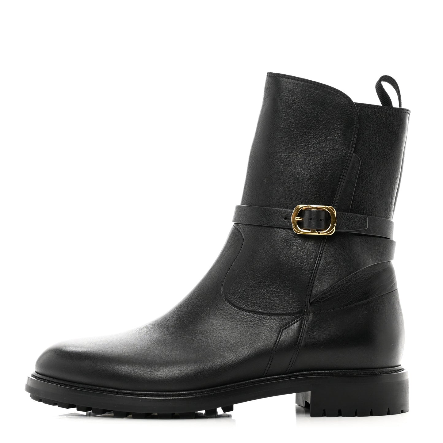 Calfskin Empreinte Ankle Boot 40 Black