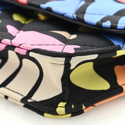 Chanel Canvas Printed CC Mini Clutch With Chain Multicolor 11 of 11