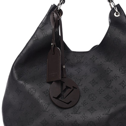 Louis Vuitton Mahina Carmel Hobo Black 9 of 9