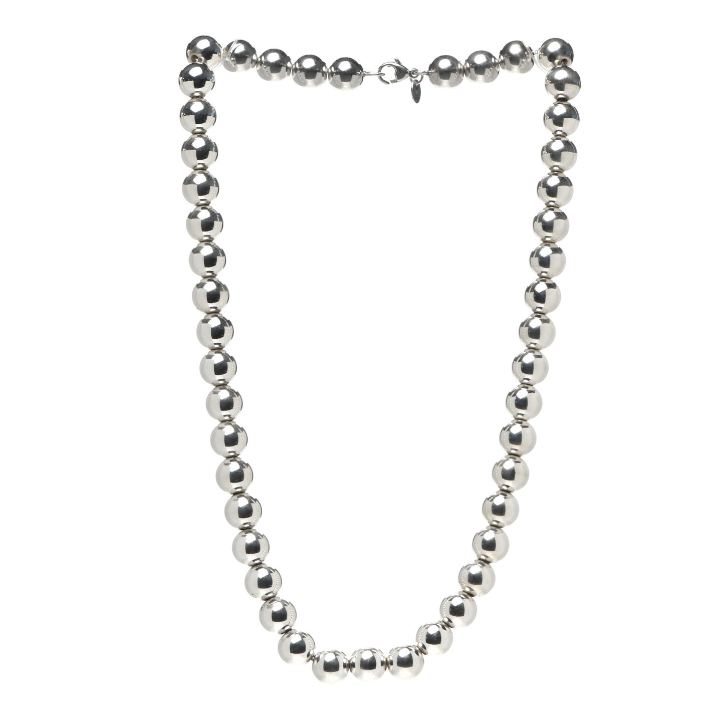 Sterling Silver 10mm HardWear Ball Necklace
