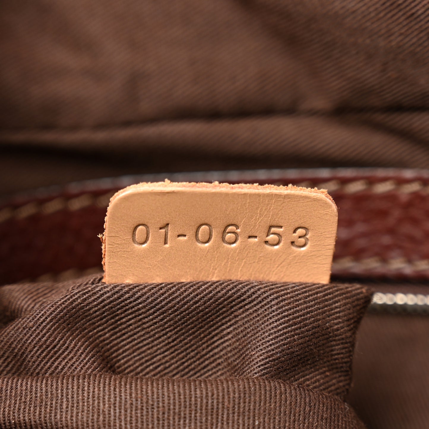 Calfskin Small Paddington Satchel Brown