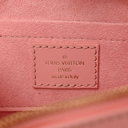 Louis Vuitton Calfskin Embellished New Wave Love Lock Heart Bag Rose Pomettes 6 of 8