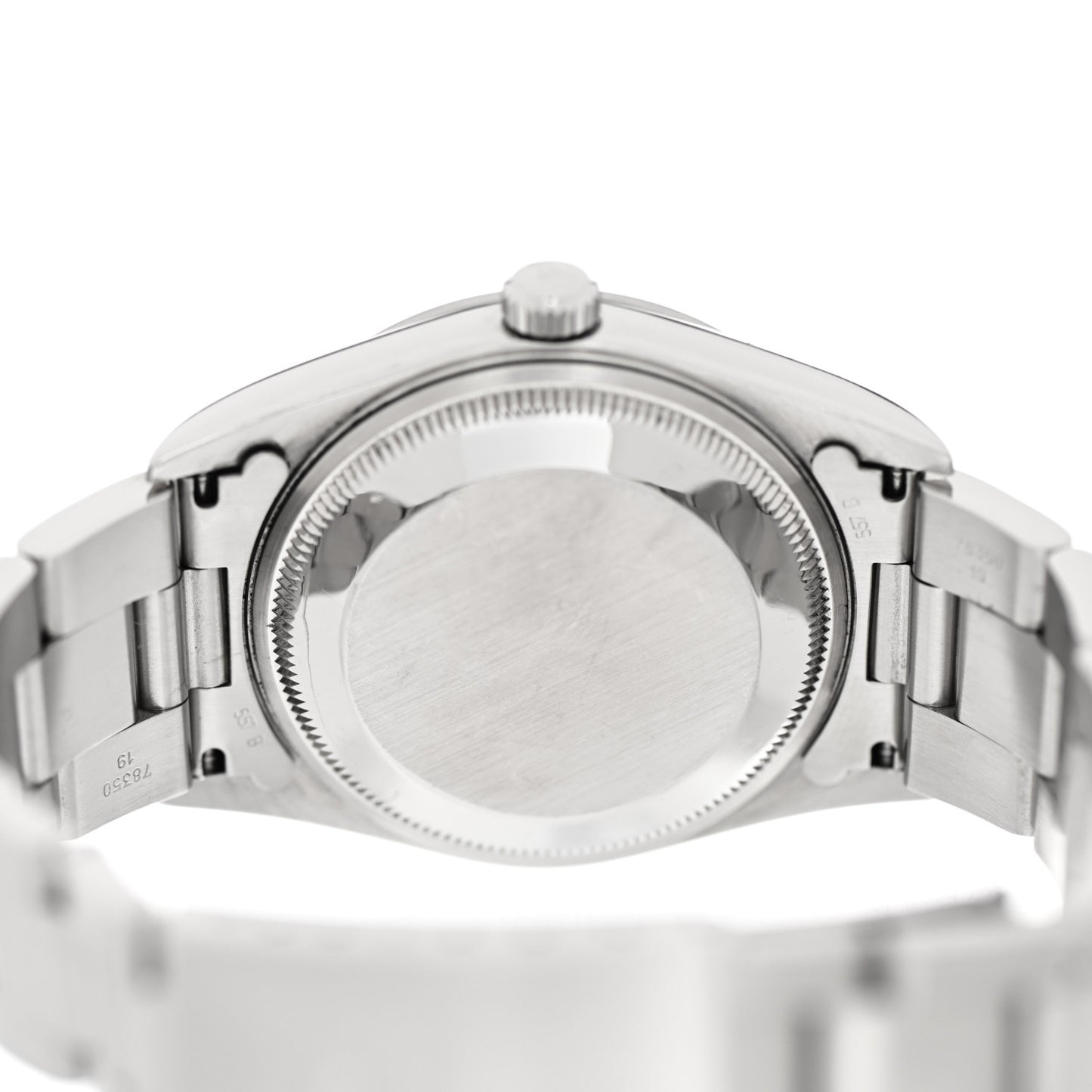 Stainless Steel 34mm Oyster Perpetual Date Watch White 15200