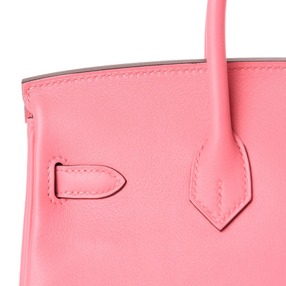 Hermes Swift Birkin 25 Rose Azalee 8 of 34