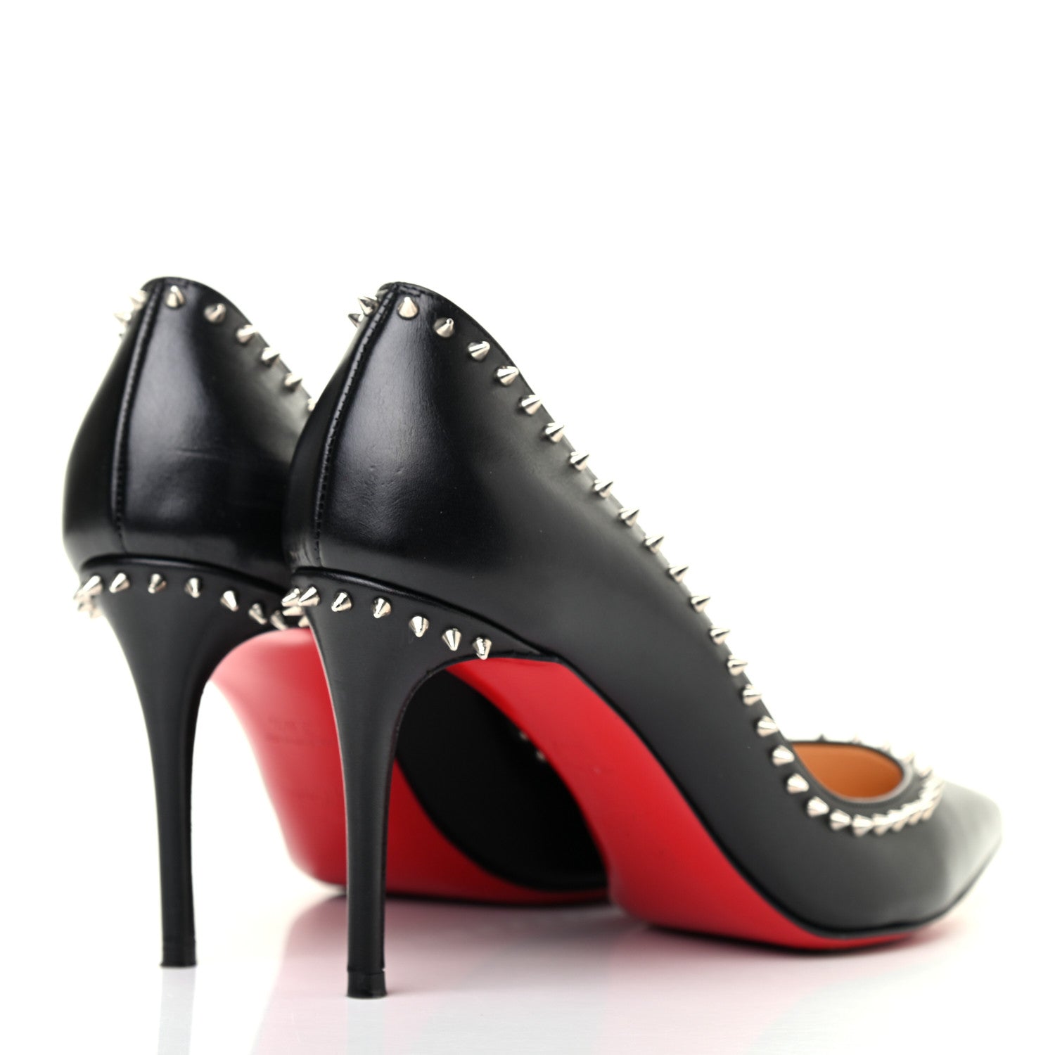 Christian Louboutin Kid Anjalina 85 Pumps 36.5 Black 4 of 10