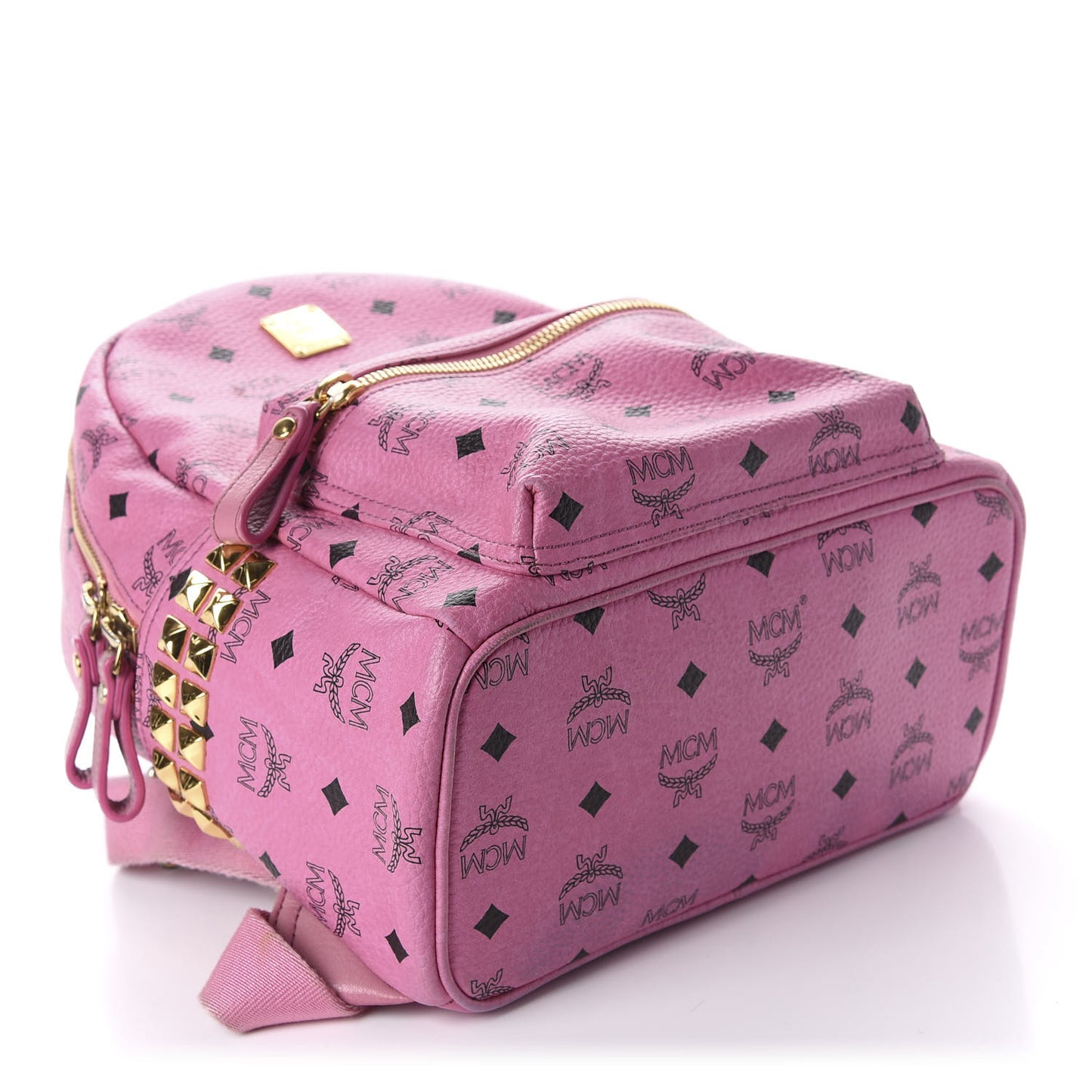 Visetos Small Side Stud Stark Backpack Pink