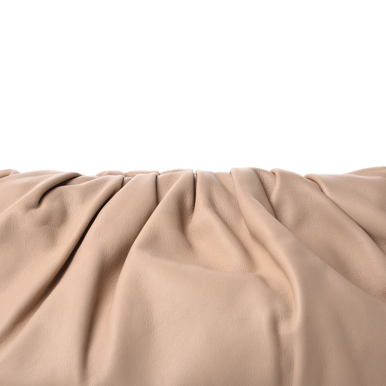 Bottega Veneta Smooth Butter Calf The Pouch Oversized Clutch Nude 9 of 9