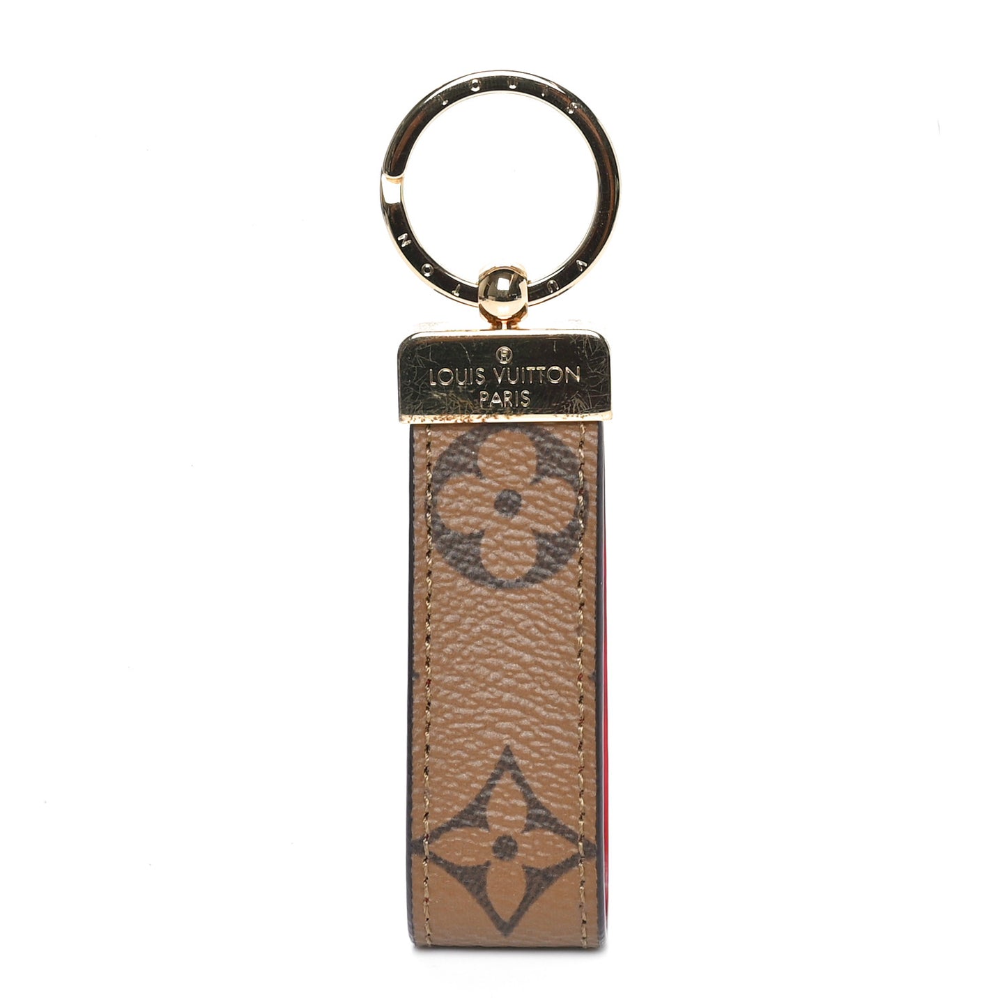 Reverse Monogram Dragonne Key Holder