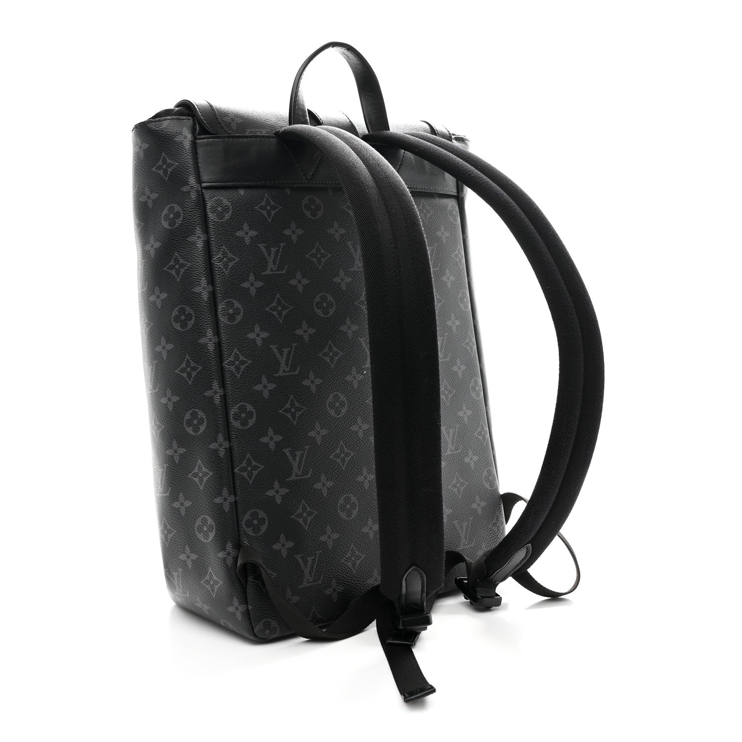 Louis Vuitton Monogram Eclipse Saumur Backpack 2 of 9