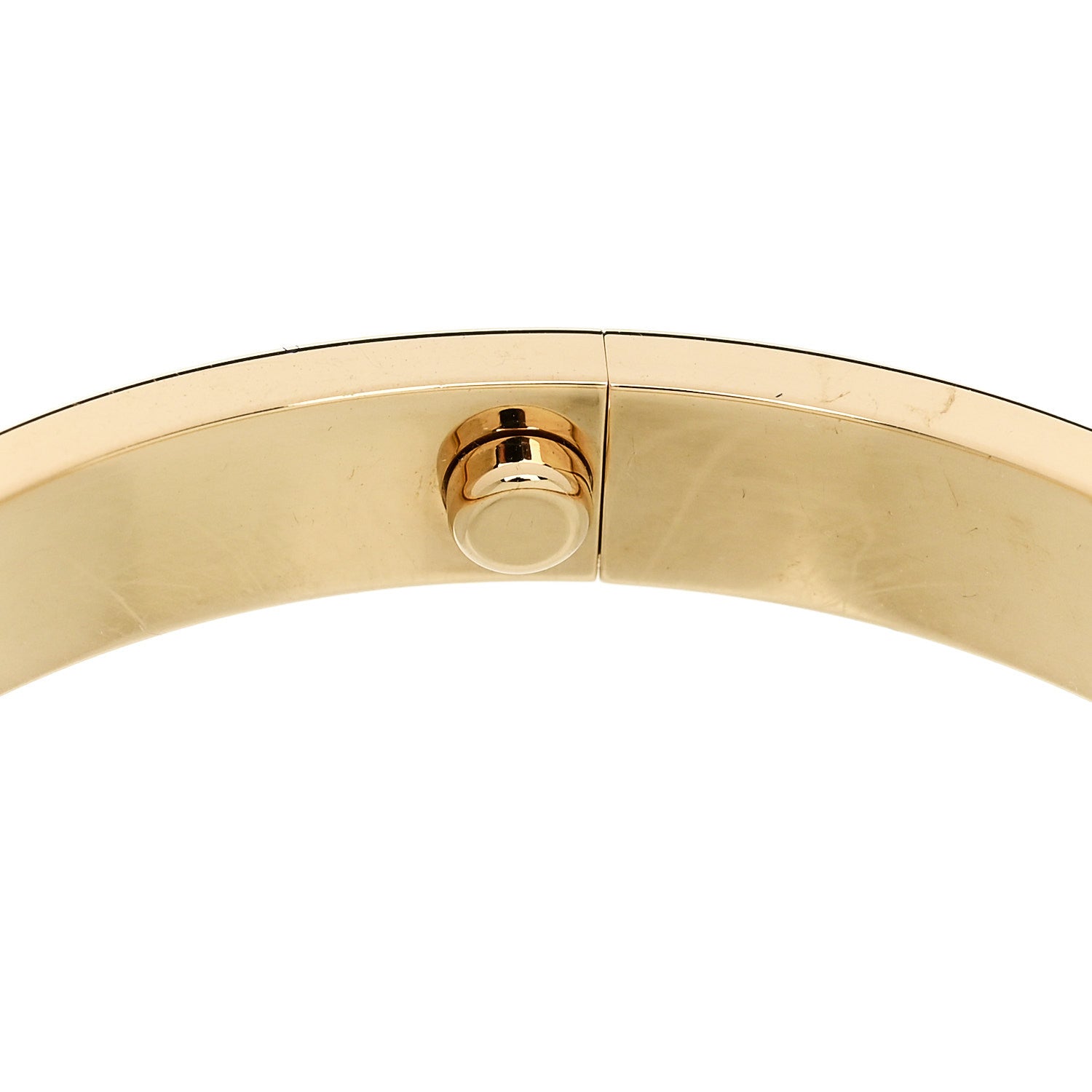 Cartier 18K Yellow Gold LOVE Single Screw Bracelet 16 8 of 9