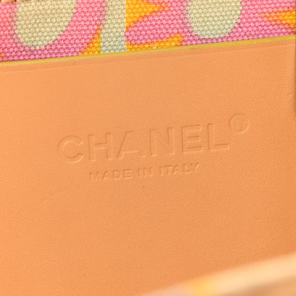 Chanel Canvas Printed Tote Multicolor 6 of 12