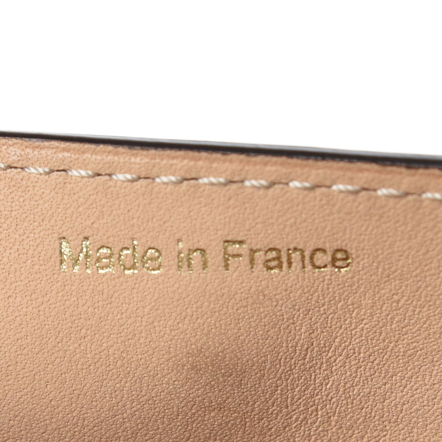 Calfskin Tempete Bag Charm Camel