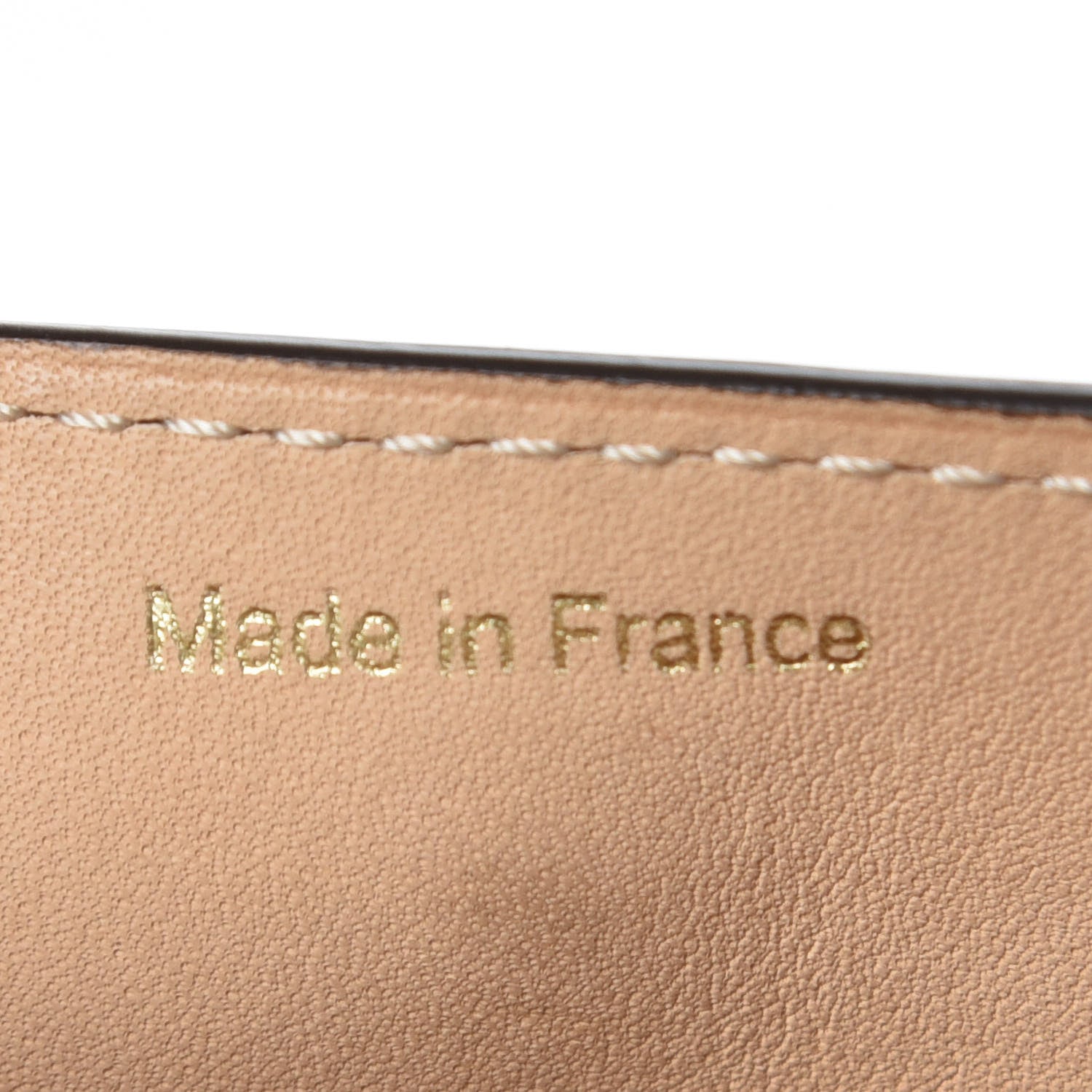 Delvaux Calfskin Tempete Bag Charm Camel 4 of 4