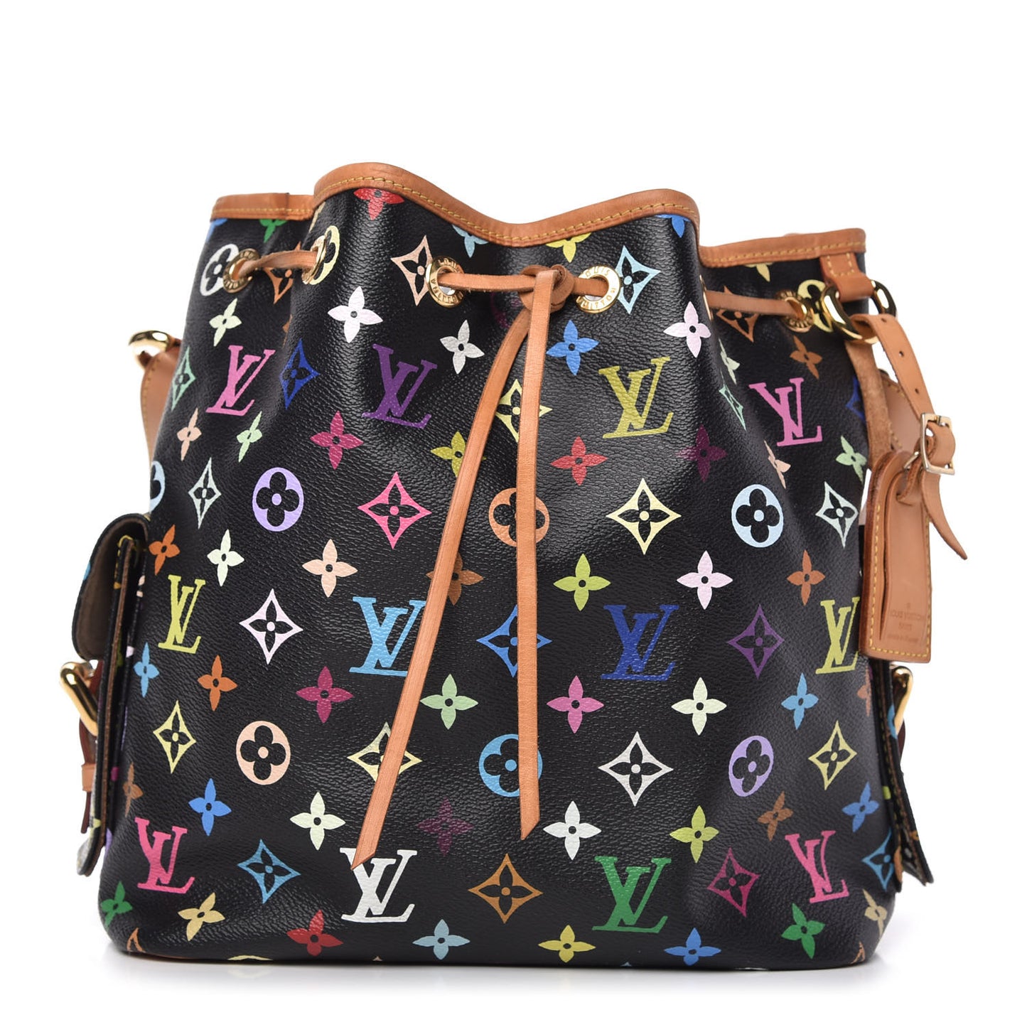 Monogram Multicolor Petit Noe Black