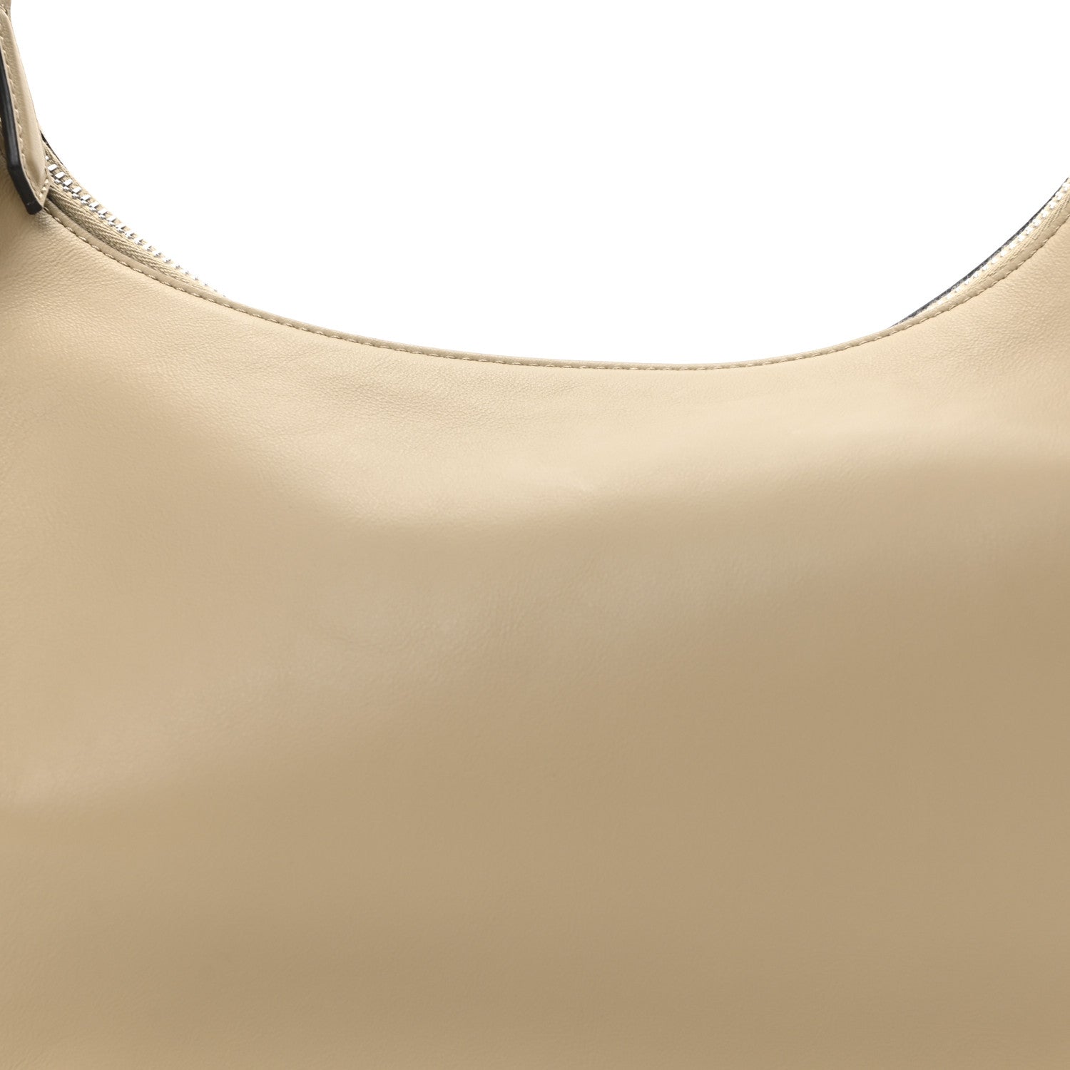 Fendi Vitello Grace Matte Metal Handle Medium Fendigraphy Hobo Bag Beige Amido 8 of 10