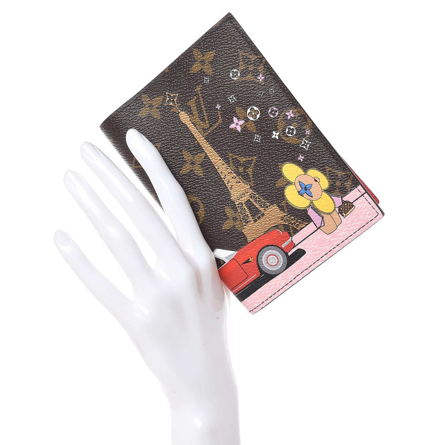 Louis Vuitton Monogram 2019 Christmas Animation Passport Cover Rouge 2 of 7