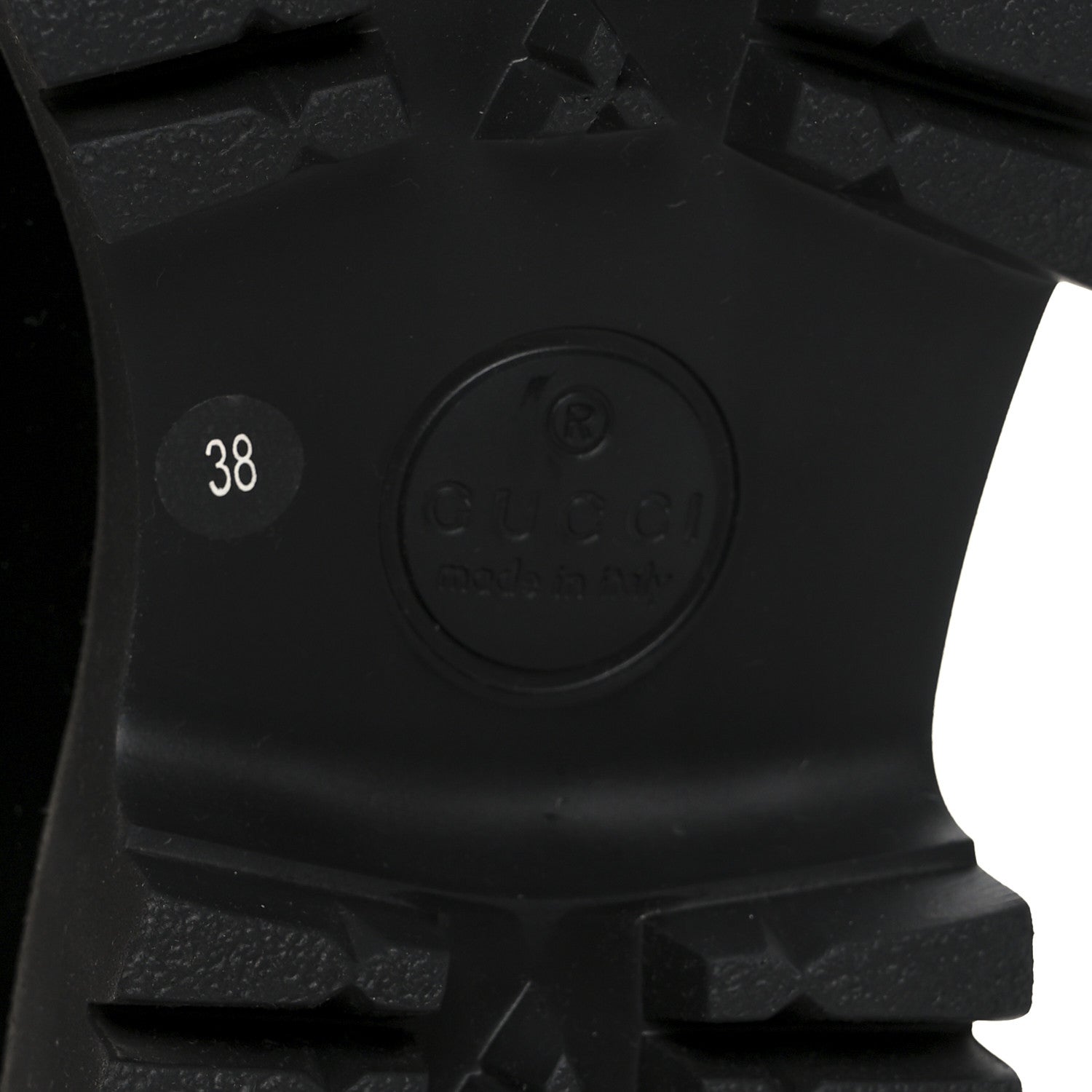 Gucci Cordovan Lux Womens Horsebit Platform Ankle Boots 38 Black 7 of 10