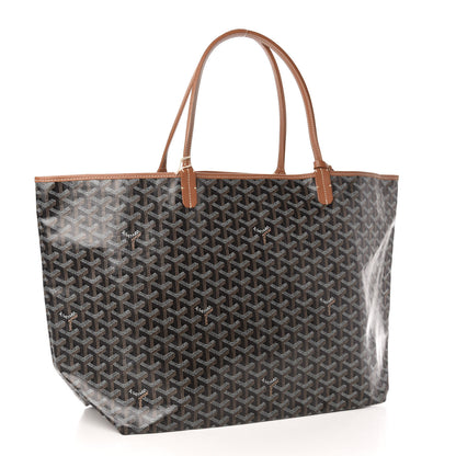 Goyard Goyardine Saint Louis GM Black Gold 4 of 12