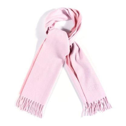 Hermes Cashmere Reversible Evelyne Scarf Rose Pale and Vieux Rose 1 of 4
