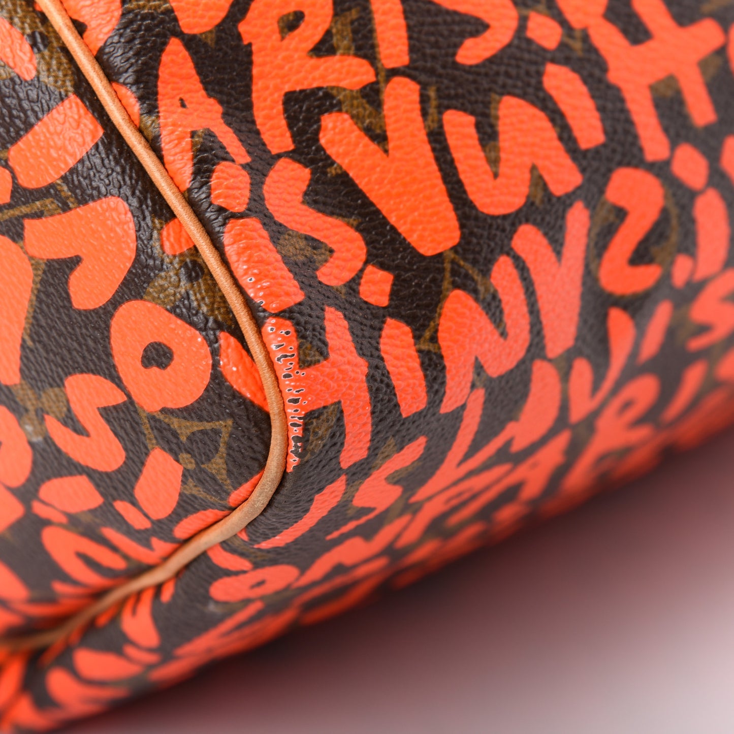 Monogram Graffiti Speedy 30 Orange