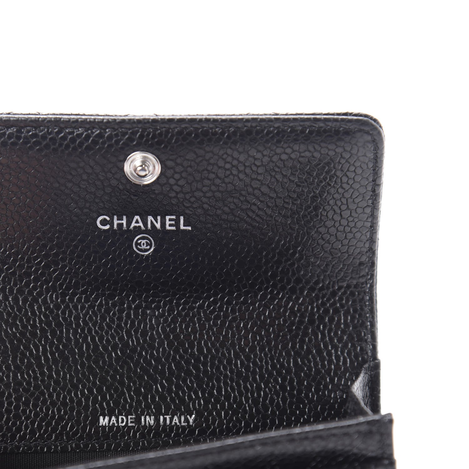 Chanel Caviar Quilted Incognito Flap Card Holder Black 8 of 12