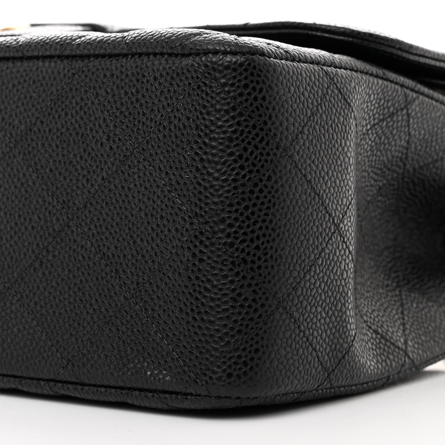 Chanel Caviar Quilted Jumbo Double Flap Black 10 of 10