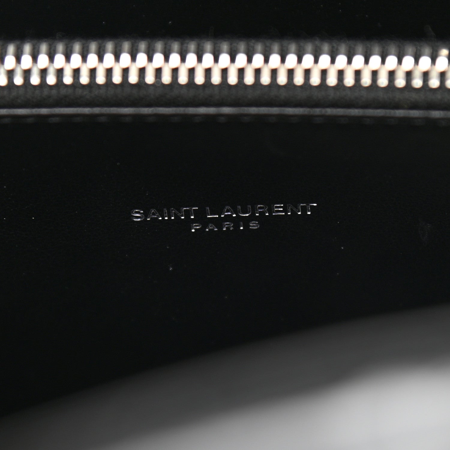 Saint Laurent Calfskin Crocodile Embossed Baby Sac De Jour Black 7 of 10