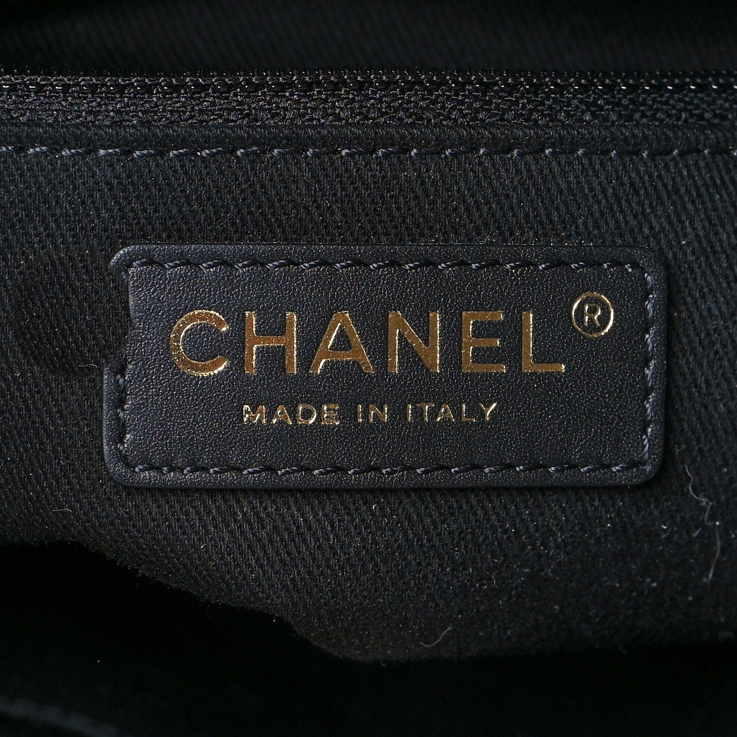 Lurex Boucle Mini Deauville Tote Black