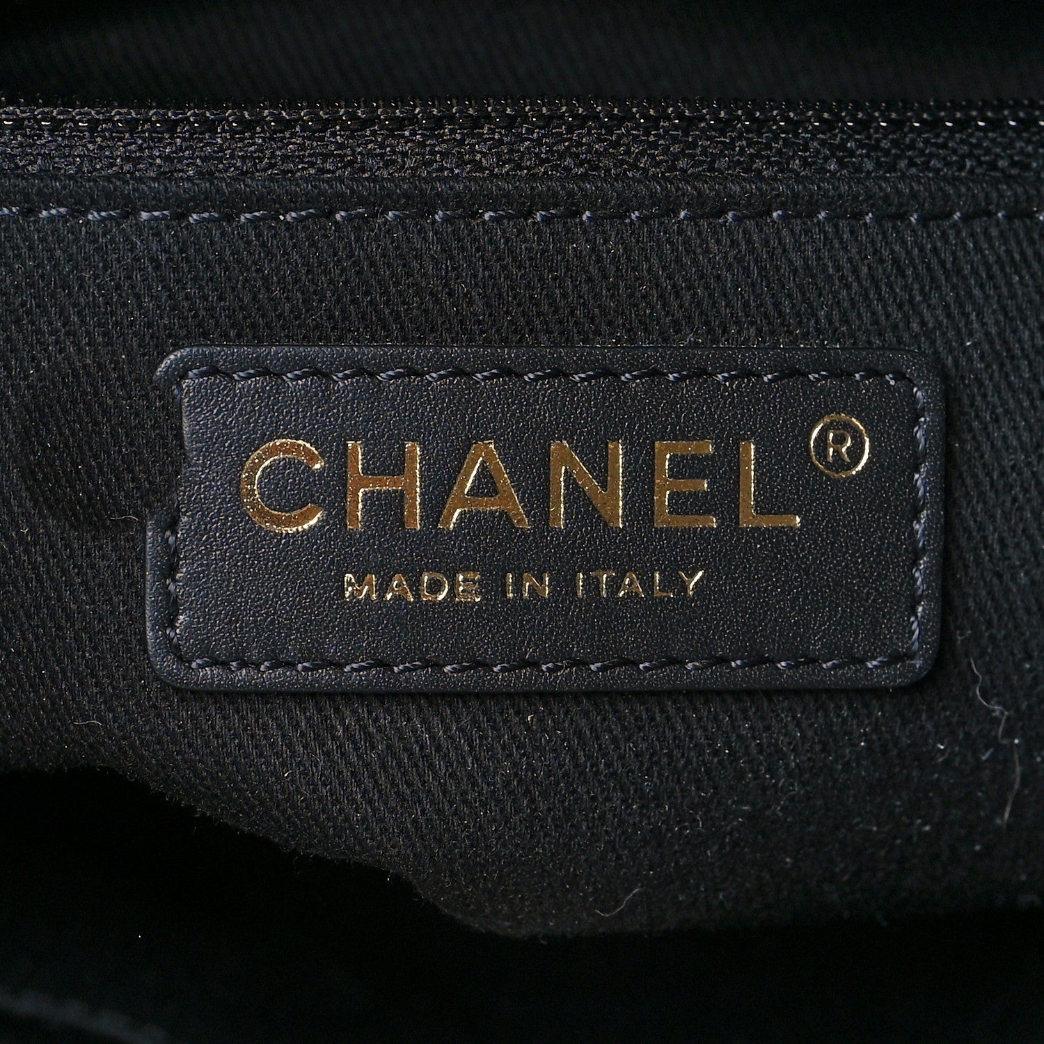 Chanel Lurex Boucle Mini Deauville Tote Black 5 of 9