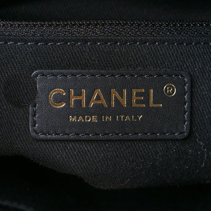 Chanel Lurex Boucle Mini Deauville Tote Black 5 of 9