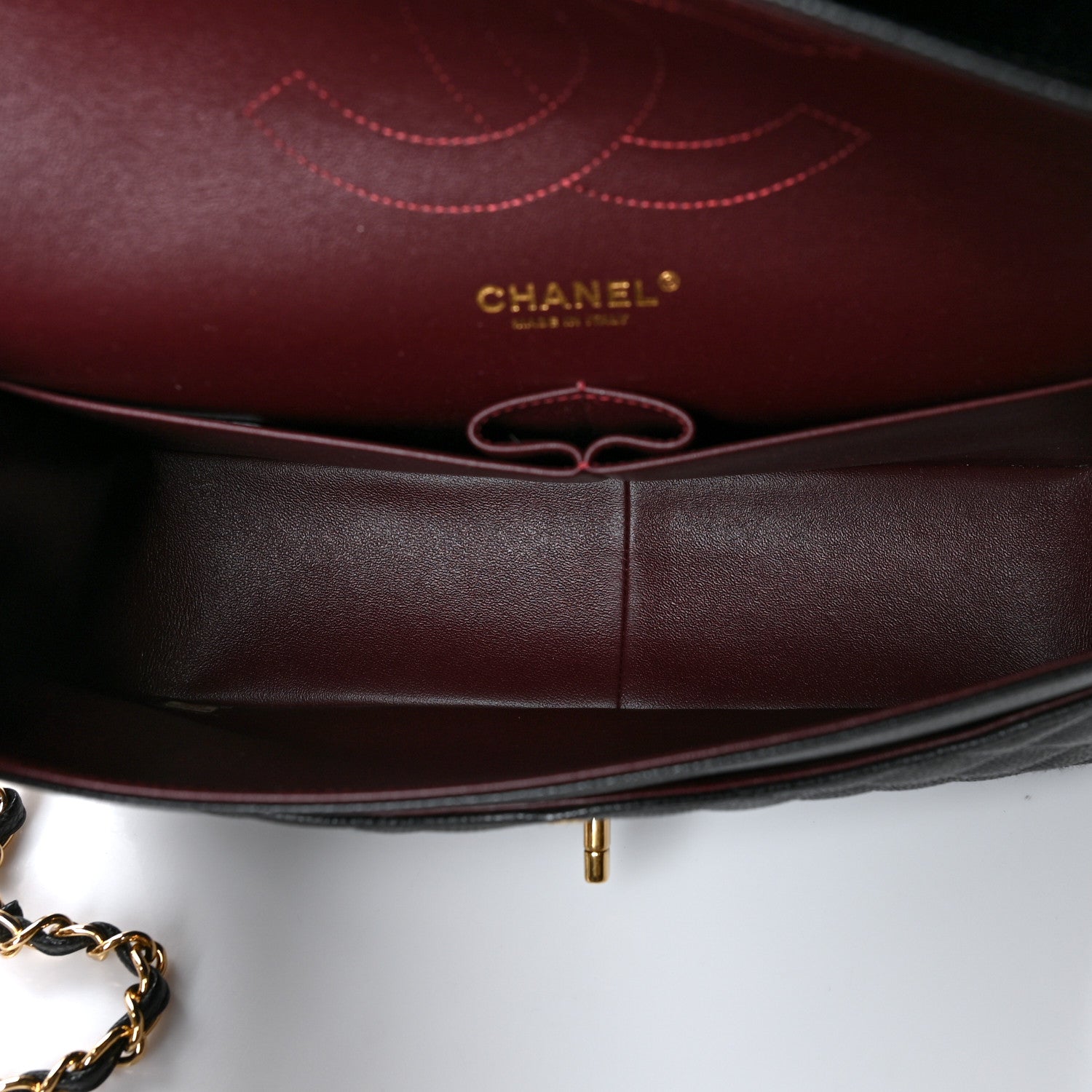 Chanel Caviar Quilted Jumbo Double Flap Black 5 of 11