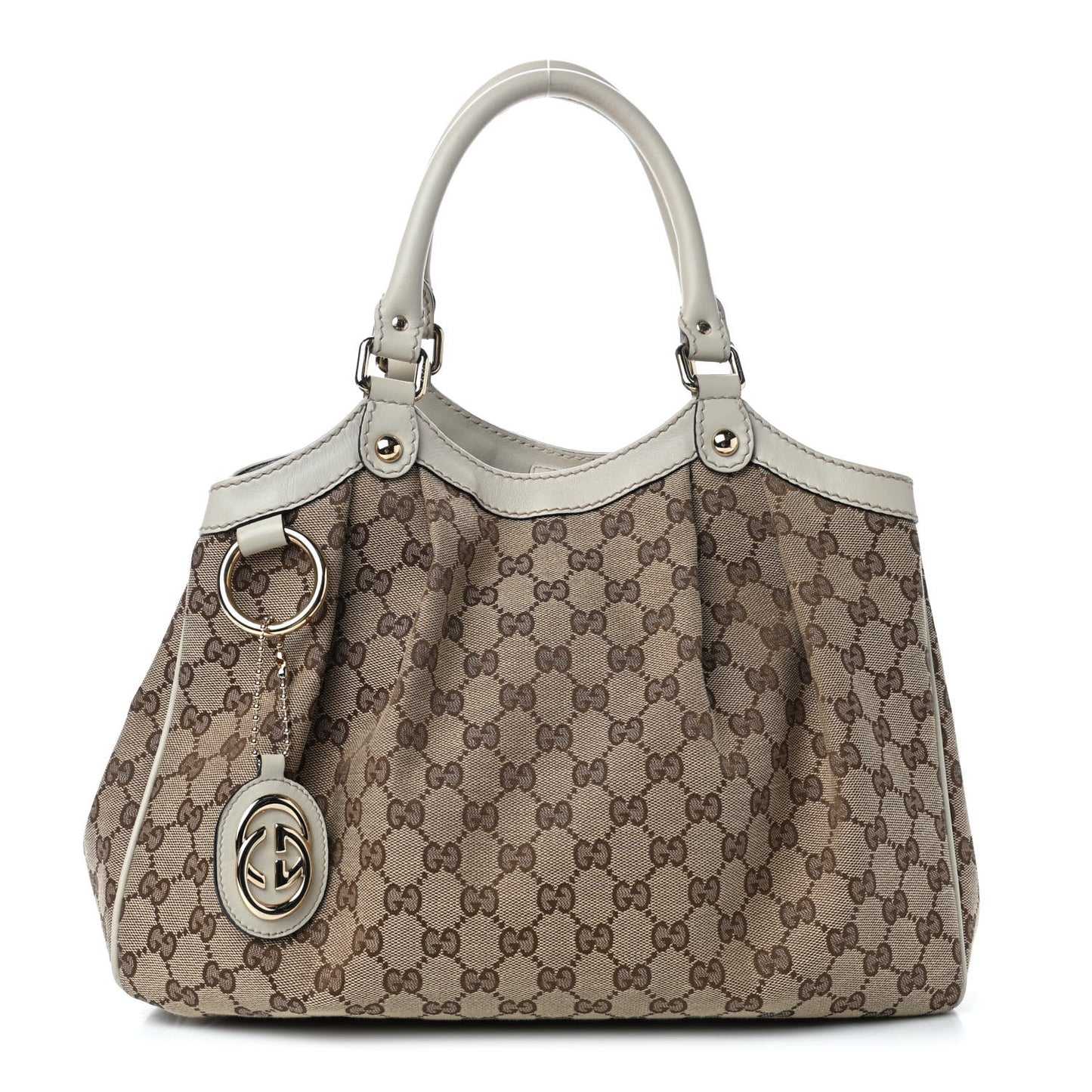 Monogram Medium Sukey Tote Off White